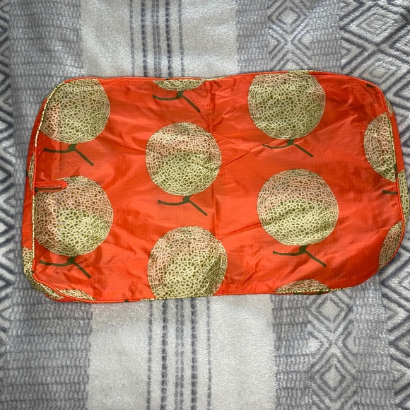 BAGGU Large Packing Cube Japanese Produce Yubari Print NWOT - Picture 1 of 6